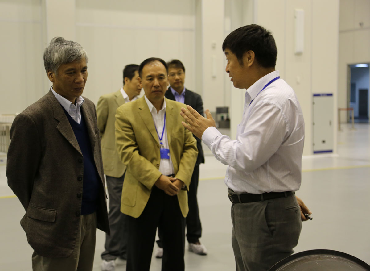 丁仲礼副院长考察长春光机所