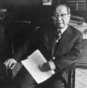 1992年2月11日,王大珩在北京。 新华社发 1992年2月11日,王大珩在北京。 新华社发